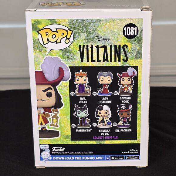 Funko Pop! Vinyl: Disney - Captain Hook #1081 - Picture 4 of 7